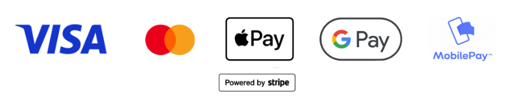 Liikemerkit: Visa, Mastercard, Apple Pay, Google Pay