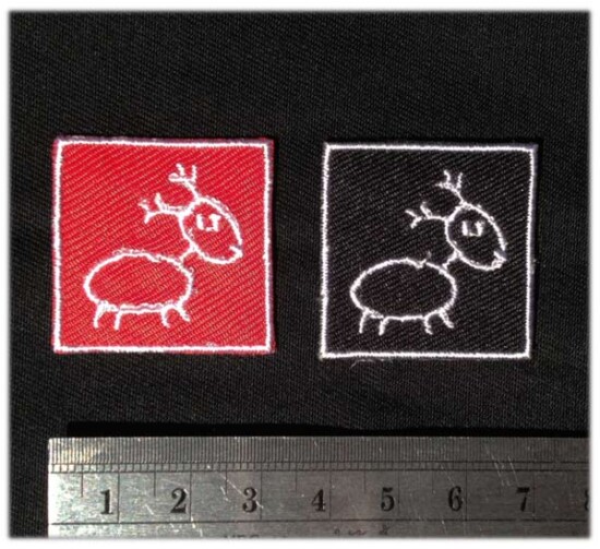Small reindeer patch