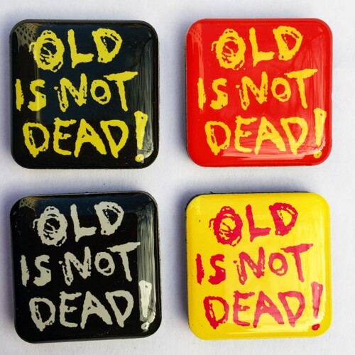Old is not dead! jääkaappimagneetti
