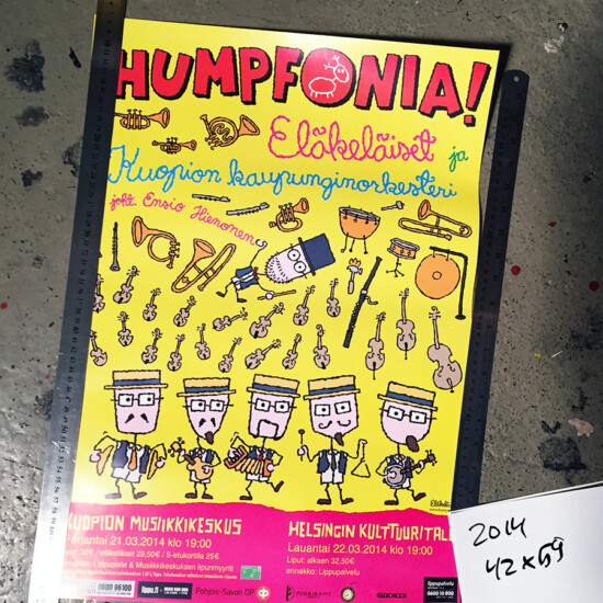 Humpfonia-juliste 2014