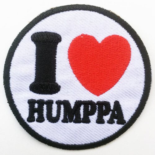 I love humppa -hihamerkki