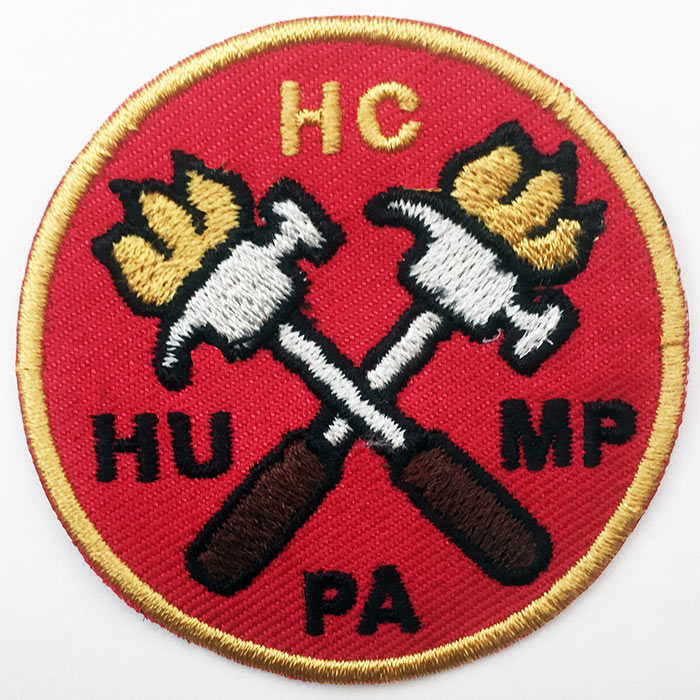HC HUMPPA -hihamerkki