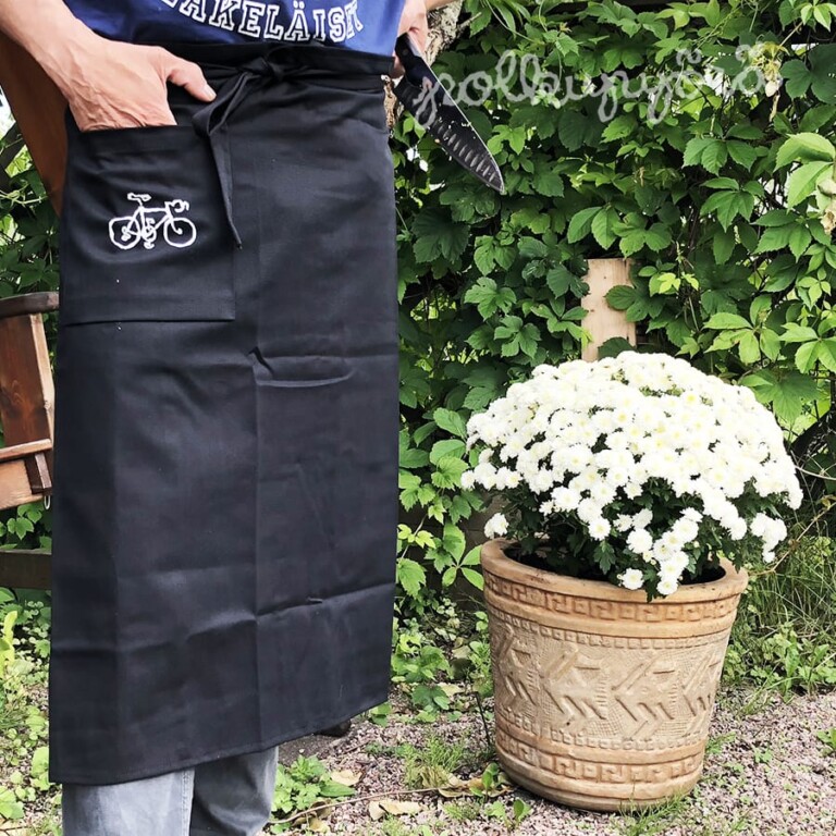 Bicycle bar apron