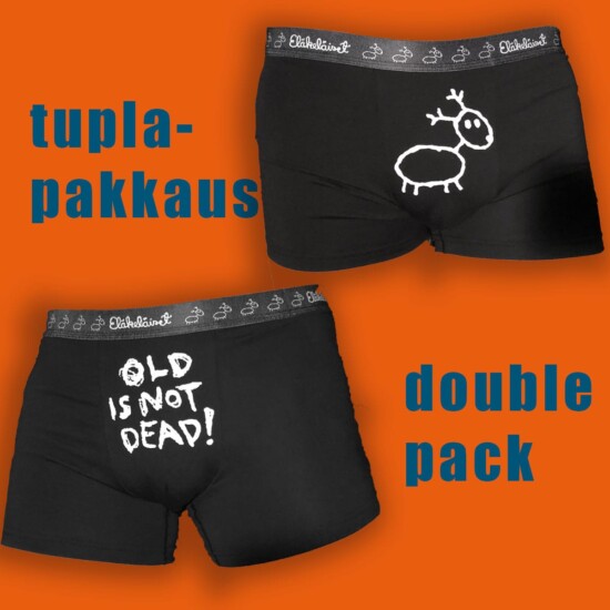 Cotton humppa boxers double pack