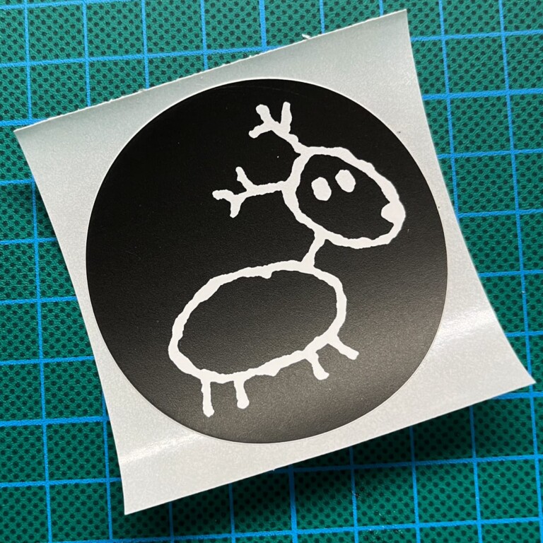 reindeer sticker