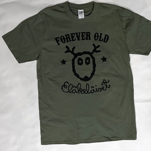 Forever old t-shirt army green