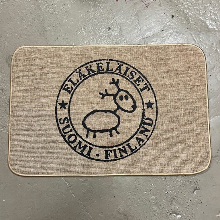 Door mat stamp