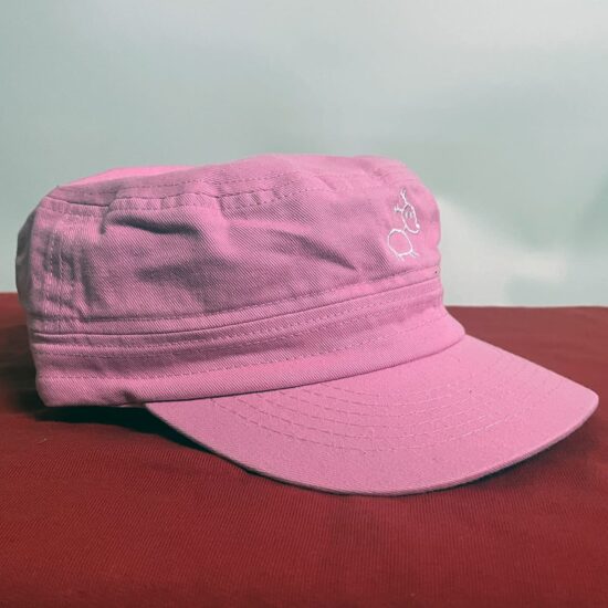 Pink army cap